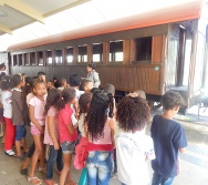 PROJETO NTV - EEEFM JONES JOSÉ DO NASCIMENTO - CENTRAL CARAPINA - SERRA - AULA DE CAMPO