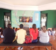 PROJETO NTV - EEEFM JONES JOSÉ DO NASCIMENTO - CENTRAL CARAPINA - SERRA - AULA DE CAMPO