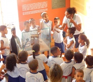 PROJETO NTV - EMEF ANTÔNIO VIEIRA DE REZENDE - CENTRAL CARAPINA - SERRA - AULA DE CAMPO