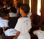 PROJETO NTV - EMEF ANTÔNIO VIEIRA DE REZENDE - CENTRAL CARAPINA - SERRA - AULA DE CAMPO