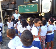 PROJETO NTV - EMEF ANTÔNIO VIEIRA DE REZENDE - CENTRAL CARAPINA - SERRA - AULA DE CAMPO