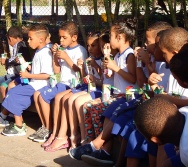 PROJETO NTV - EMEF ANTÔNIO VIEIRA DE REZENDE - CENTRAL CARAPINA - SERRA - AULA DE CAMPO