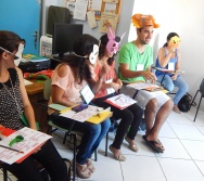 AULA INAUGURAL - CONTANDO HISTÓRIAS COLORINDO VIDAS - TURMA 1