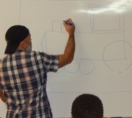 DESENHISTA ZOTA COM A TURMA DO NTV - PREMIAÇÃO DE ALUNOS - DESENHO DO MUSEU - EEEFM JONES JOSÉ