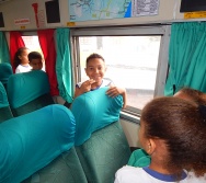 PROJETO NA TRILHA DOS VALORES - AULA DE CAMPO - PASSEIO DE TREM