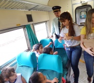 PROJETO NA TRILHA DOS VALORES - AULA DE CAMPO - PASSEIO DE TREM