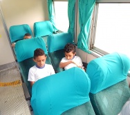 PROJETO NA TRILHA DOS VALORES - AULA DE CAMPO - PASSEIO DE TREM