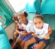 PROJETO NA TRILHA DOS VALORES - AULA DE CAMPO - PASSEIO DE TREM