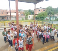 PROJETO NA TRILHA DOS VALORES - AULA DE CAMPO - PASSEIO DE TREM