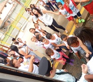 PROJETO NA TRILHA DOS VALORES - AULA DE CAMPO - PASSEIO DE TREM