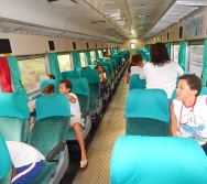PROJETO NA TRILHA DOS VALORES - AULA DE CAMPO - PASSEIO DE TREM