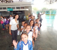 PROJETO NA TRILHA DOS VALORES - AULA DE CAMPO - PASSEIO DE TREM