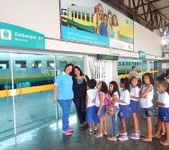 PROJETO NA TRILHA DOS VALORES - AULA DE CAMPO - PASSEIO DE TREM