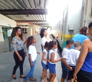 PROJETO NA TRILHA DOS VALORES - AULA DE CAMPO - PASSEIO DE TREM