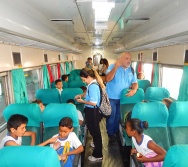 PROJETO NA TRILHA DOS VALORES - AULA DE CAMPO - PASSEIO DE TREM