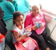 PROJETO NA TRILHA DOS VALORES - AULA DE CAMPO - PASSEIO DE TREM