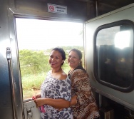 PROJETO NA TRILHA DOS VALORES - AULA DE CAMPO - PASSEIO DE TREM