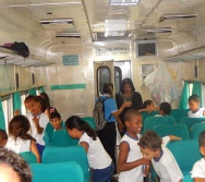 PROJETO NA TRILHA DOS VALORES - AULA DE CAMPO - PASSEIO DE TREM