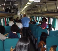 PROJETO NA TRILHA DOS VALORES - AULA DE CAMPO - PASSEIO DE TREM