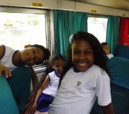 PROJETO NA TRILHA DOS VALORES - AULA DE CAMPO - PASSEIO DE TREM