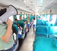 PROJETO NA TRILHA DOS VALORES - AULA DE CAMPO - PASSEIO DE TREM