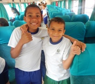 PROJETO NA TRILHA DOS VALORES - AULA DE CAMPO - PASSEIO DE TREM