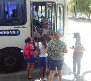 PROJETO NA TRILHA DOS VALORES - AULA DE CAMPO - PASSEIO DE TREM