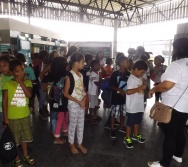 PROJETO NA TRILHA DOS VALORES - AULA DE CAMPO - PASSEIO DE TREM