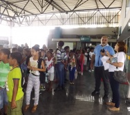 PROJETO NA TRILHA DOS VALORES - AULA DE CAMPO - PASSEIO DE TREM