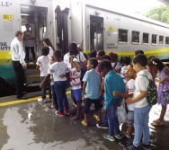 PROJETO NA TRILHA DOS VALORES - AULA DE CAMPO - PASSEIO DE TREM