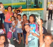 PROJETO NA TRILHA DOS VALORES - AULA DE CAMPO - PASSEIO DE TREM