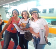 PROJETO NA TRILHA DOS VALORES - AULA DE CAMPO - PASSEIO DE TREM