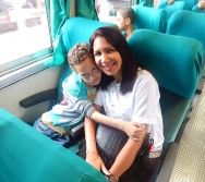 PROJETO NA TRILHA DOS VALORES - AULA DE CAMPO - PASSEIO DE TREM