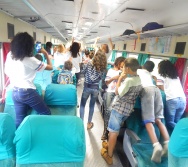 PROJETO NA TRILHA DOS VALORES - AULA DE CAMPO - PASSEIO DE TREM