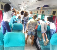 PROJETO NA TRILHA DOS VALORES - AULA DE CAMPO - PASSEIO DE TREM