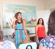 FORMATURA TURMA 5 - NOME: CRISTIANE FREITAS - CONTADORA DE HISTÓRIAS