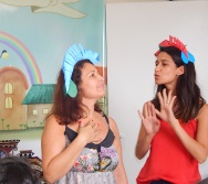 FORMATURA TURMA 5 - NOME: CRISTIANE FREITAS - CONTADORA DE HISTÓRIAS