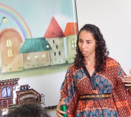 FORMATURA TURMA 5 - NOME: CRISTIANE FREITAS - CONTADORA DE HISTÓRIAS