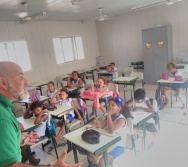 PROJETO CUIDA DE MIM - ENFRENTAMENTO AO BULLYING - SENSIBILIZAÇÃO DE ALUNOS 1º ENCONTRO