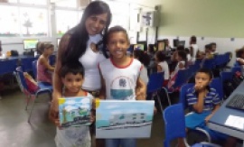 NA TRILHA DOS VALORES - ALUNOS EM AÇÃO COM AS ATIVIDADES DESENVOLVIDAS PELOS PROFESSORES