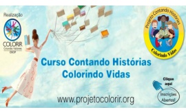 CURSO CONTANTO HISTÓRIAS COLORINDO VIDAS - 25 VAGAS