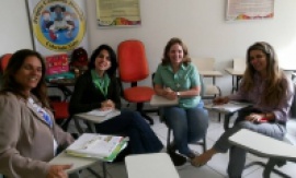 Reunião a Empresa Vale sobre a implantação do Projeto Na Trilha dos Valores