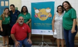 NA TRILHA DOS VALORES - CAPRI DE ALUNOS - ESCOLA ESCOLA EMEF ANTÔNIO V. DE REZENDE - SERRA