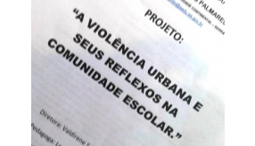 Participação no Projeto Violência e Juventude da EEEFM ZUMBI DOS PALMARES