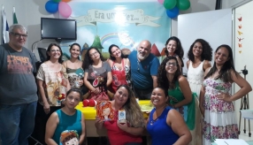 ENCERRAMENTO DO CURSO CONTANDO HISTÓRIAS COLORINDO VIDAS - MODULO 1 - TURMA 15