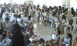 FECHAMENTO DO PROJETO CUIDA DE MIM - EMEF ANTÔNIO V. REZENDE - VESP. 2ª PART.