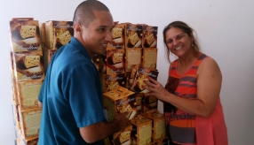 Preparativos saborosos para a culminância do Projeto Na Trilha dos Valores