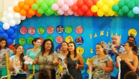 FAMÍLIA NA ESCOLA - CMEI Mª AMÉLIA - P. CARAPEBUS
