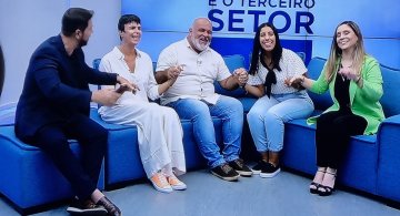 COLORIR CRIANDO VALORES PARTICIPA DO PROGRAMA EU, VOCÊ, NÓS E O TERCEIRO SETOR NA TV VITÓRIA ES