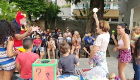 DIA INTERNACIONAL DO CONTADOR DE HISTÓRIA - COMEMORAMOS NA BIBLIOTECA ADELPHO MONJARDIM